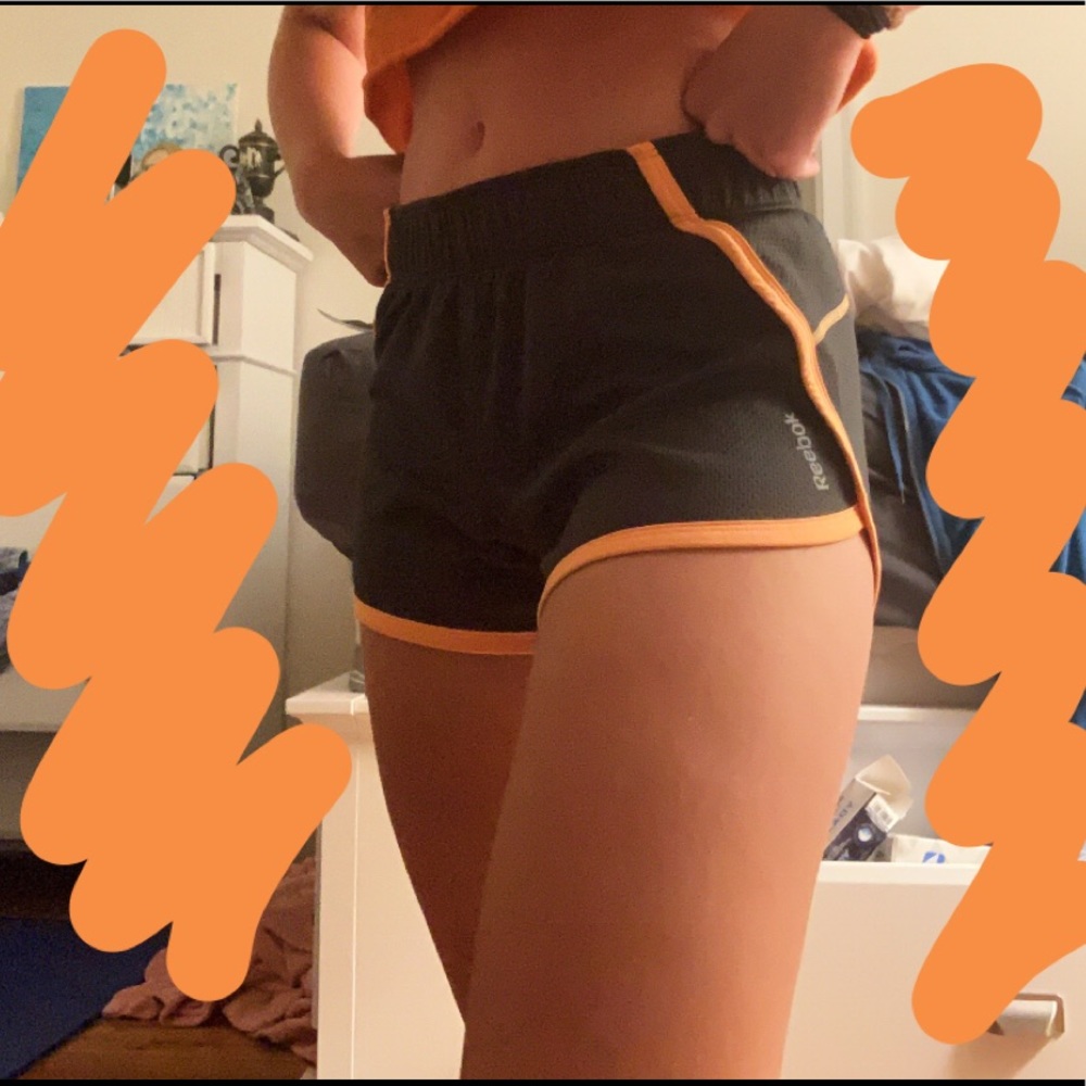 Reebok shorts.